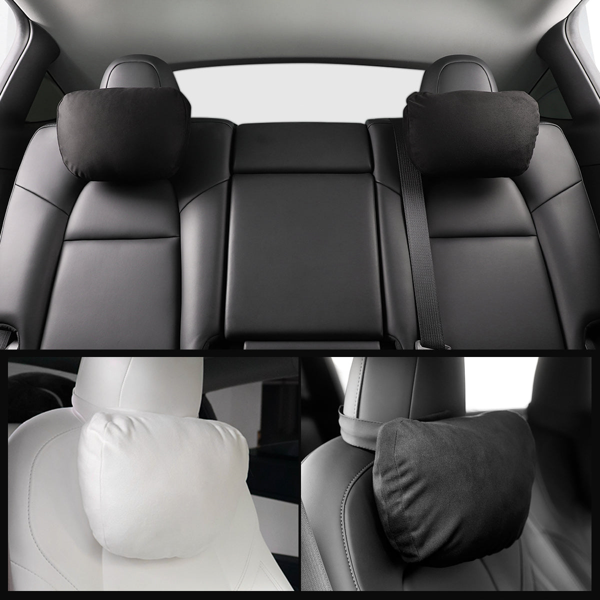 TaddonHeadrest Pillow for Tesla (Made with Dupont™ Sorona® Sustainable Fabric)