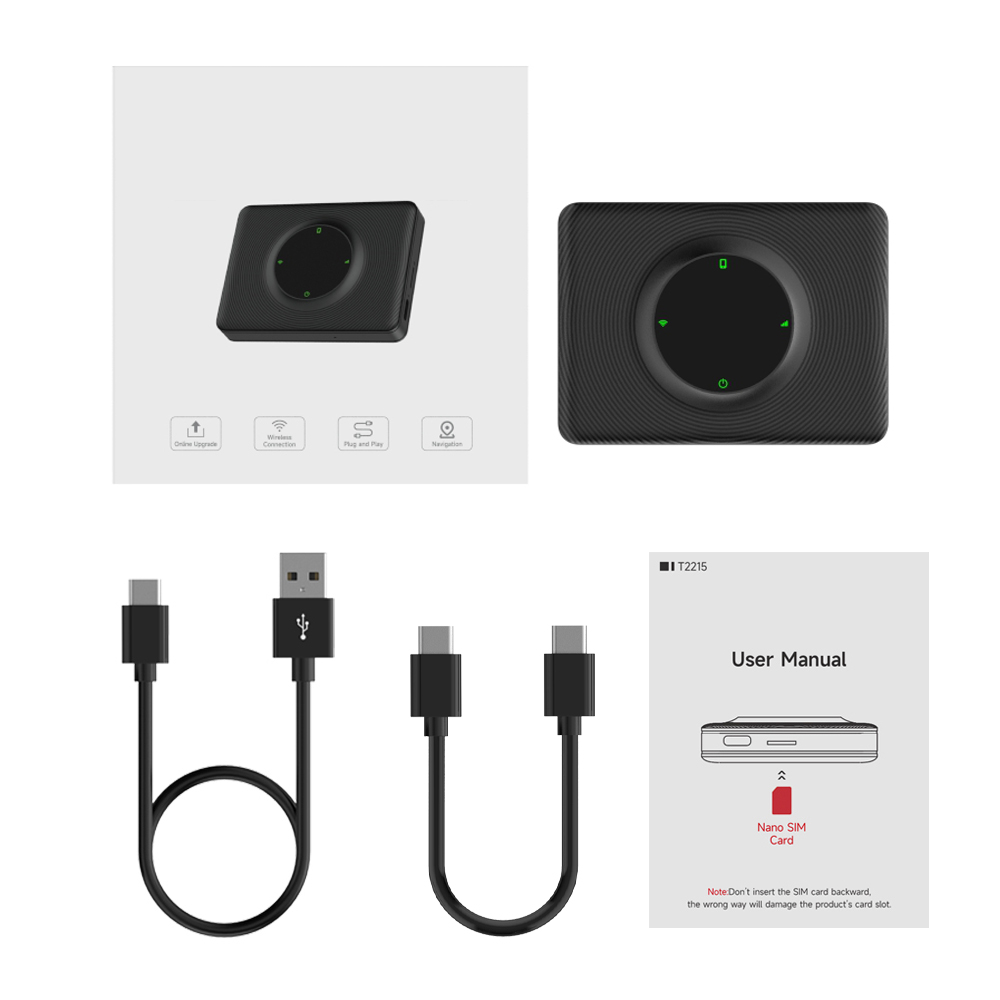 TaddonT2C Wireless Apple Carplay/ Android Auto Adapter for Tesla