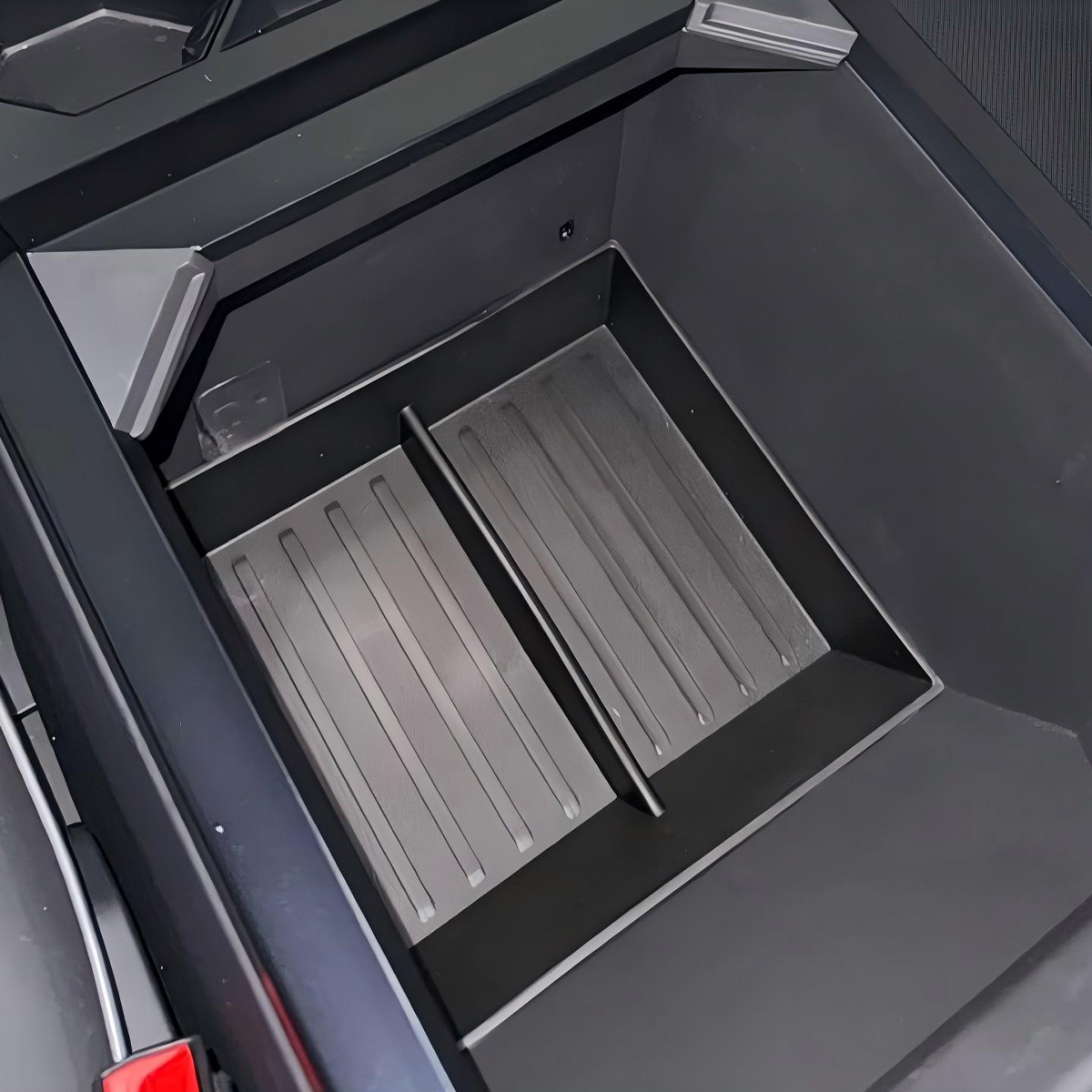 TaddonConsole Bottom TPE Tray for Tesla Cybertruck