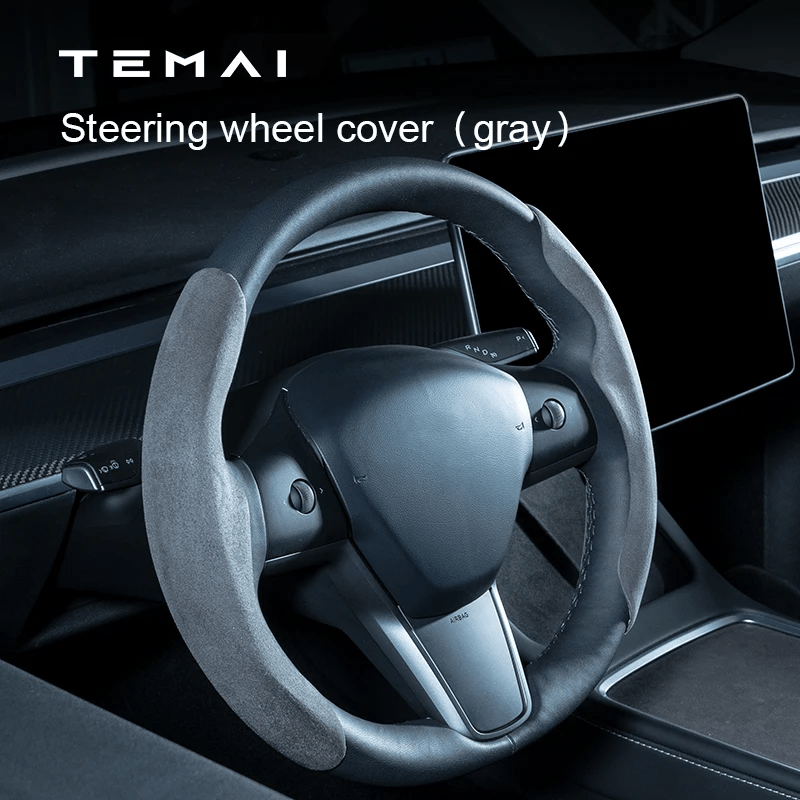 TaddonSteering Wheel Cover for Tesla Model 3/Y Highland