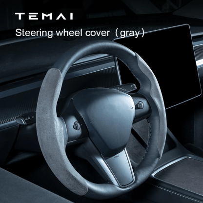 TaddonSteering Wheel Cover for Tesla Model 3/Y Highland