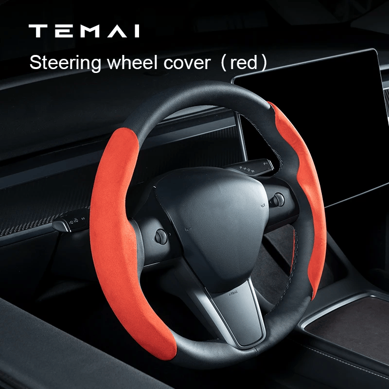 TaddonSteering Wheel Cover for Tesla Model 3/Y Highland