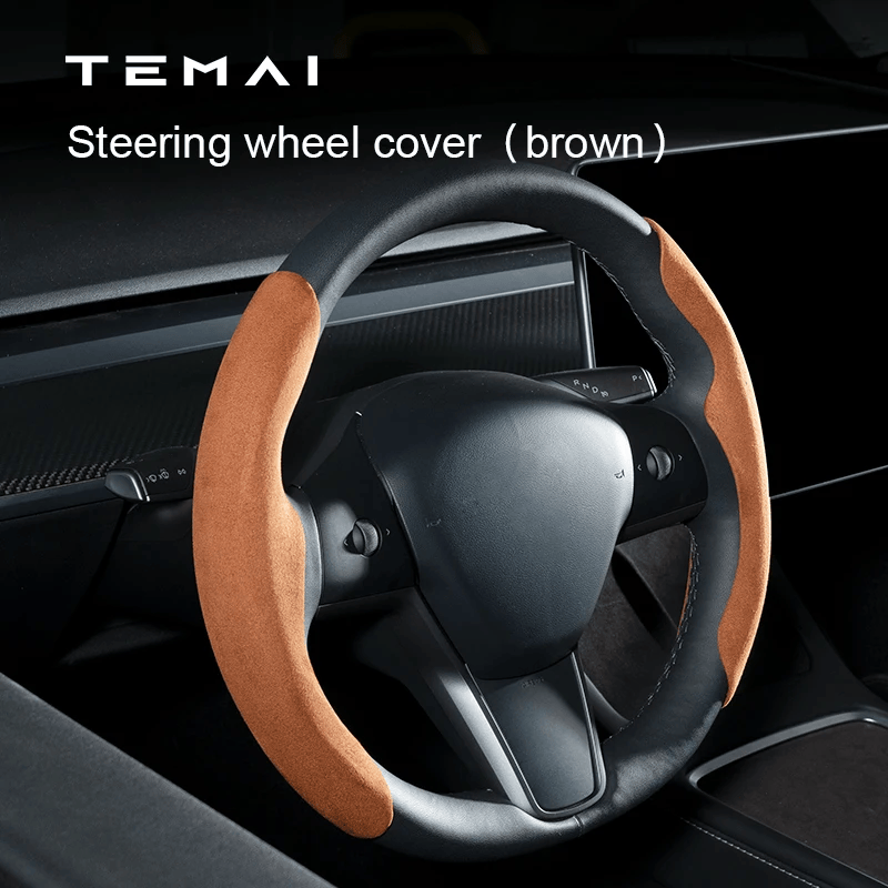 TaddonSteering Wheel Cover for Tesla Model 3/Y Highland