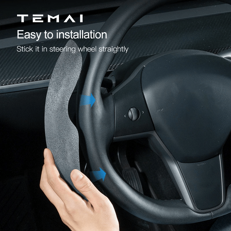 TaddonSteering Wheel Cover for Tesla Model 3/Y Highland