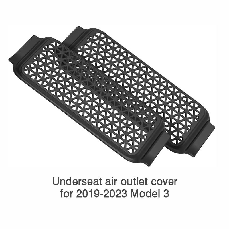 TaddonUnderseat Air Outlet Protection Cover for Model 3/Y