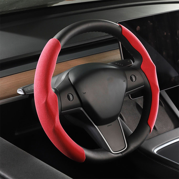 TaddonSteering Wheel Cover for Tesla Model 3/Y Highland