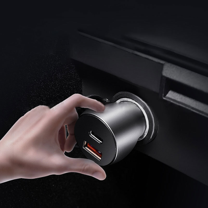 TaddonUSB Charger Power Adapter with PD Fast Charging for Tesla Model 3