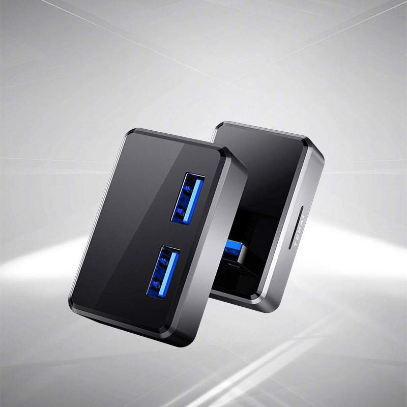 TaddonGlove Box Expansion Dock USB Extender Hub Converter Accessories for Tesla Model 3/Y/S/X