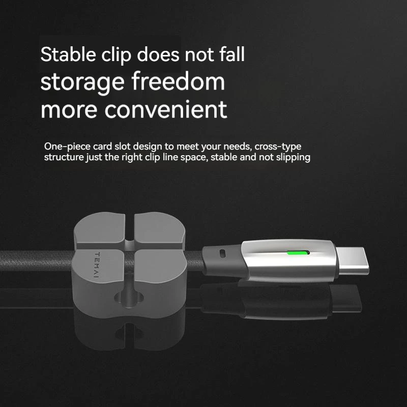 TaddonData Cable Organizer – Cable Routing Storage Clip