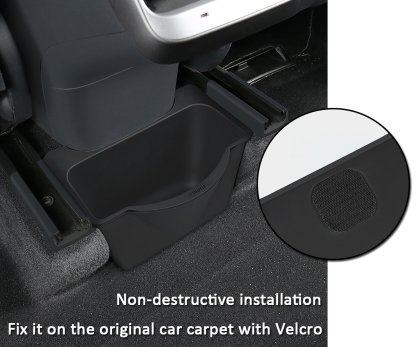 TaddonRear Seat Under Air Vent Storage Tray for Tesla Model Y (2020-2024)