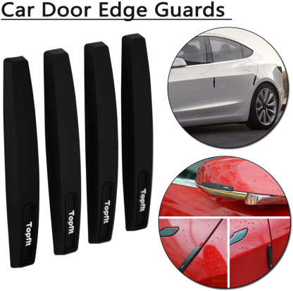 TaddonSilicone Car Door Edge Guards for Tesla – Anti-Collision Protection 