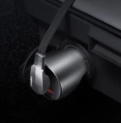 TaddonUSB Charger Power Adapter with PD Fast Charging for Tesla Model 3