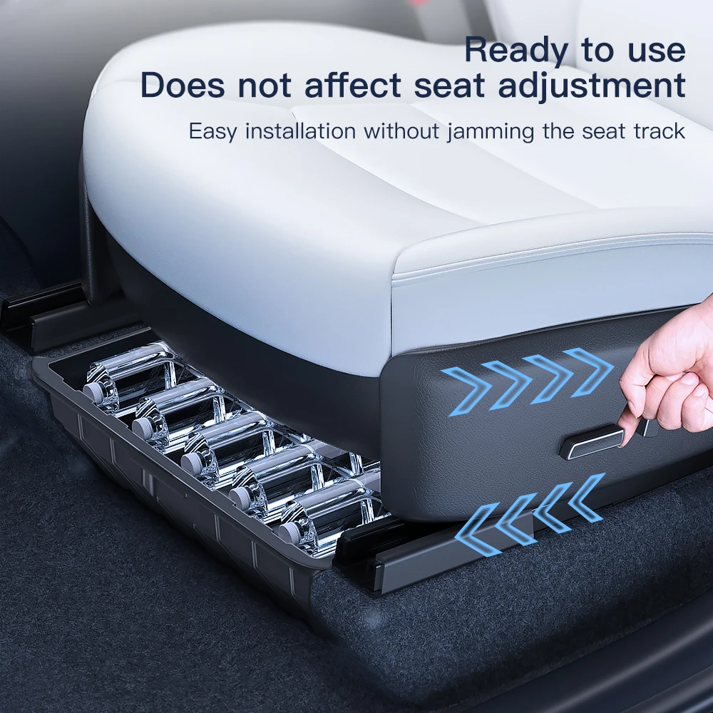 Taddon Under-Seat Storage Drawer for Tesla Model Y – Space Organizer