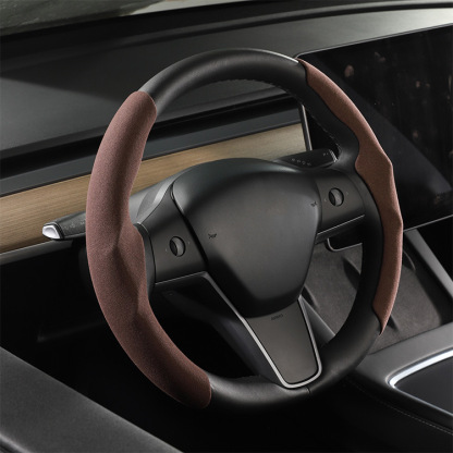 TaddonSteering Wheel Cover for Tesla Model 3/Y Highland