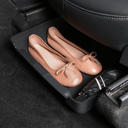 TaddonUnder-Seat Storage Box for Tesla Model X/Y – Hidden Organizer Tray