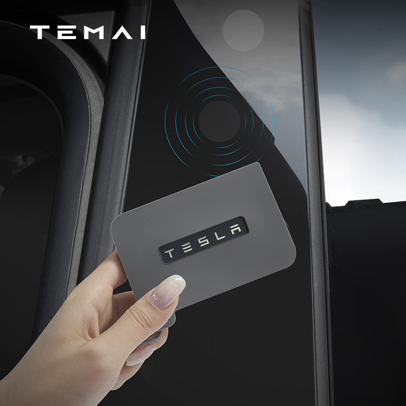 TaddonSilicone Car Card Key Holder for Tesla Model 3/Y