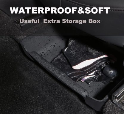 TaddonUnder-Seat Storage Box for Tesla Model X/Y – Hidden Organizer Tray