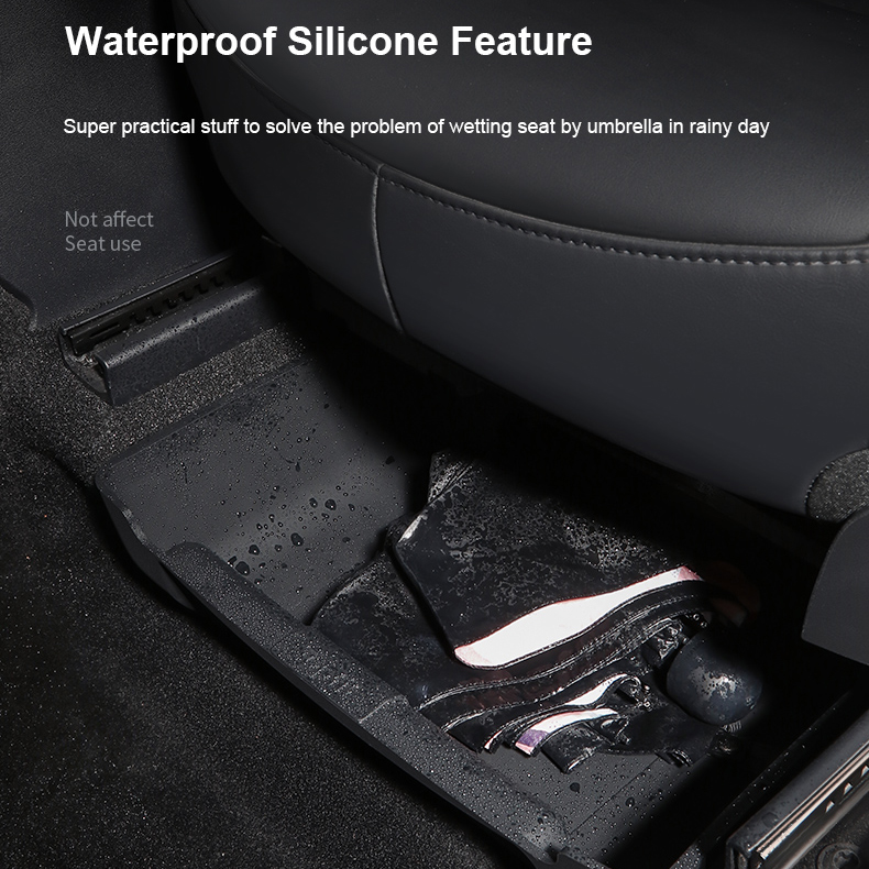 TaddonUnder-Seat Storage Box for Tesla Model X/Y – Hidden Organizer Tray