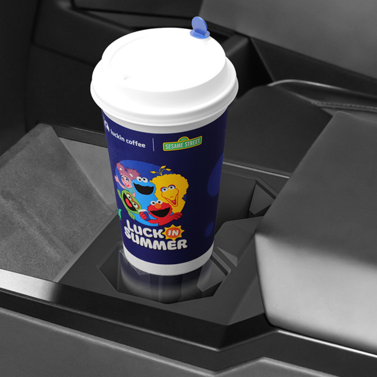 TaddonCenter Console Cup Holder for Tesla Cybertruck
