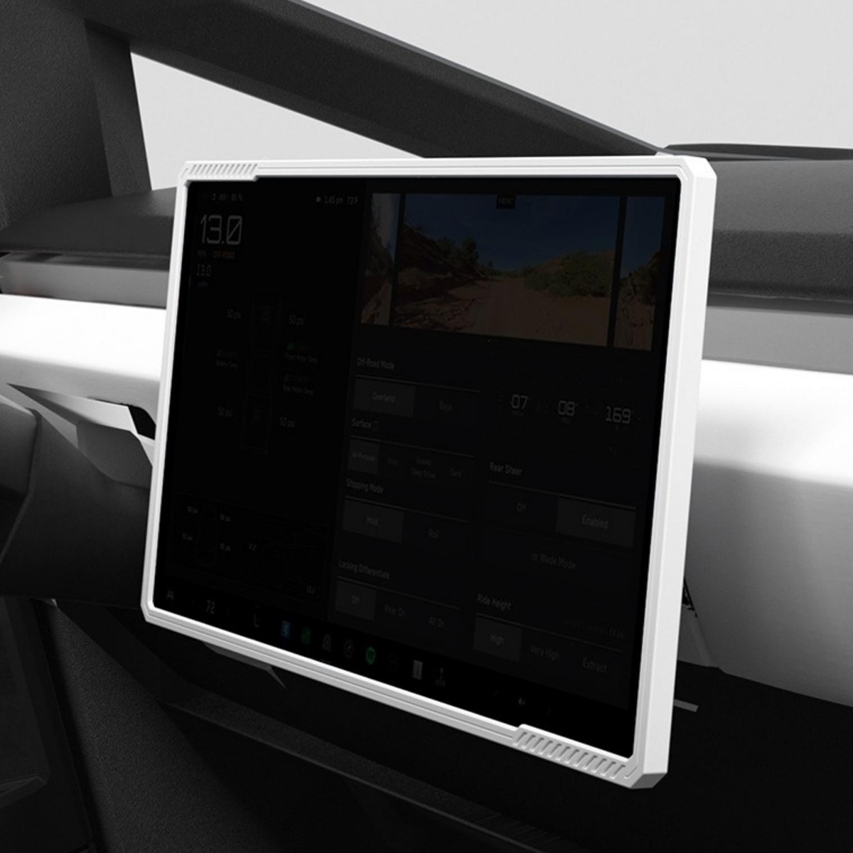 TaddonCentral Display Silicone Protective Cover for Tesla Cybertruck