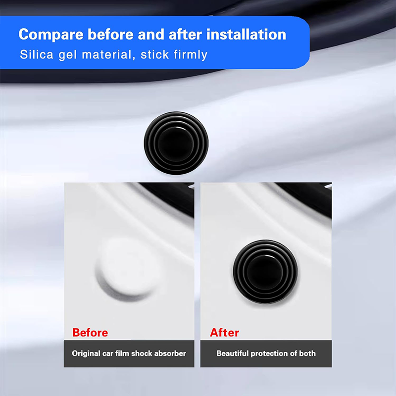 TaddonCar Door Shock Absorber Rubber Pad for Tesla Model 3/Y/S/X - Enhanced Noise Reduction