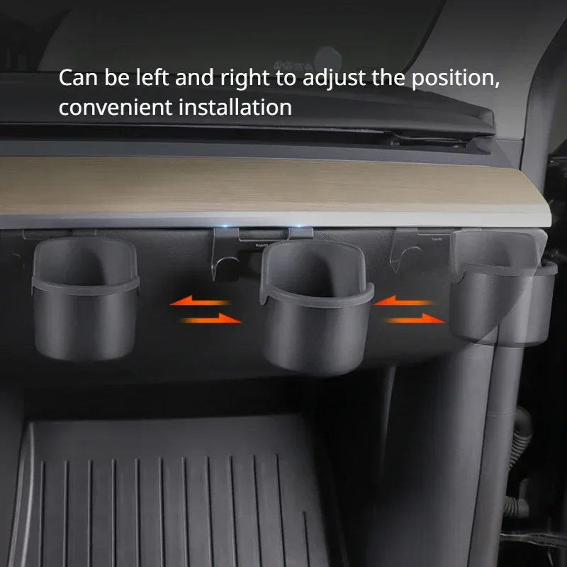 TaddonGlove Box Cup Holder with Hook for Tesla Model Y