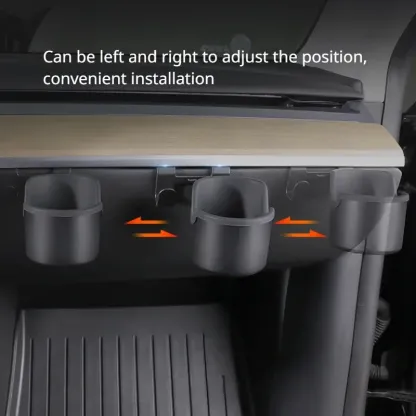 TaddonGlove Box Cup Holder with Hook for Tesla Model Y