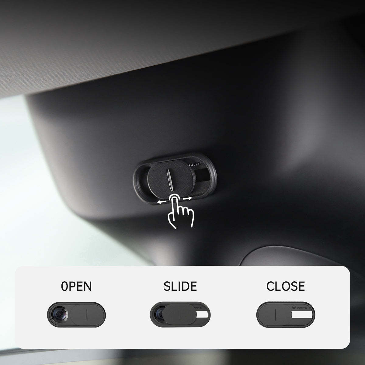 TaddonCabin Camera Slide for Tesla Model 3/Y/X