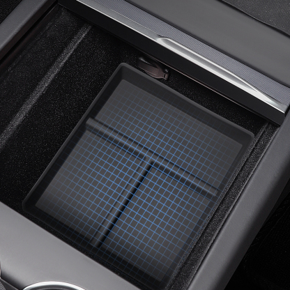 TaddonCenter Console Bottom Storage Tray for Tesla Model 3 Highland