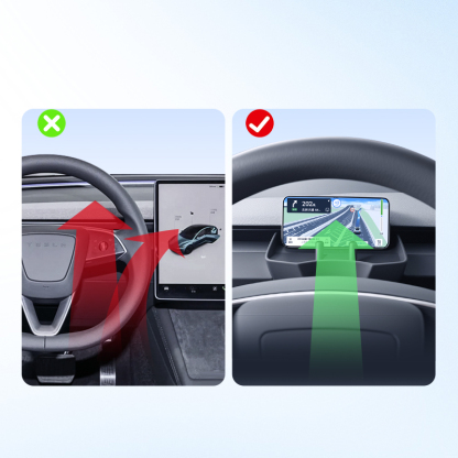 TaddonDashboard Phone Holder & Storage Box for Tesla Model 3 Highland