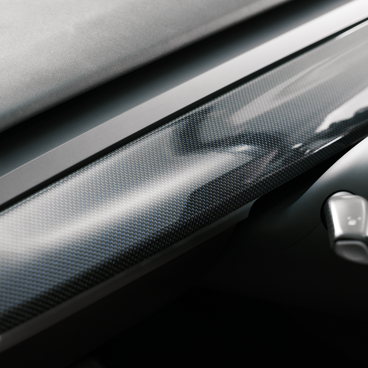 TaddonCarbon Fiber Dashboard Cover Wrap & Inner Front Door Trim