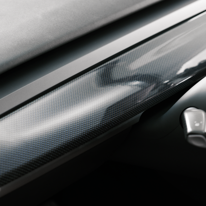 TaddonCarbon Fiber Dashboard Cover Wrap & Inner Front Door Trim