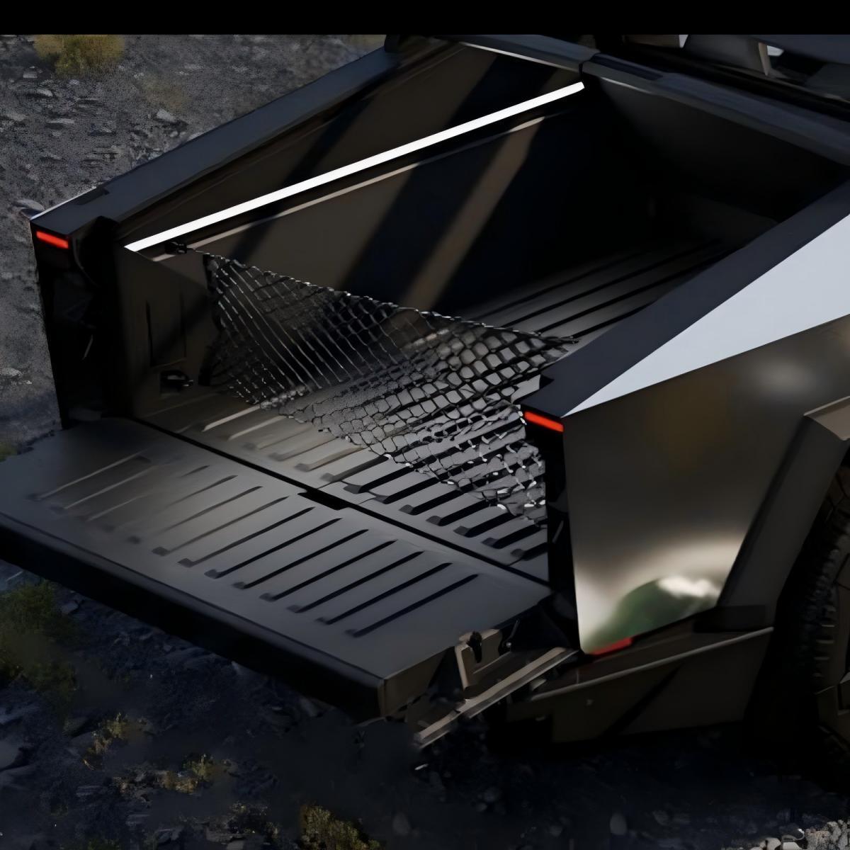 TaddonRear Bucket Fixed Mesh Pocket for Tesla Cybertruck