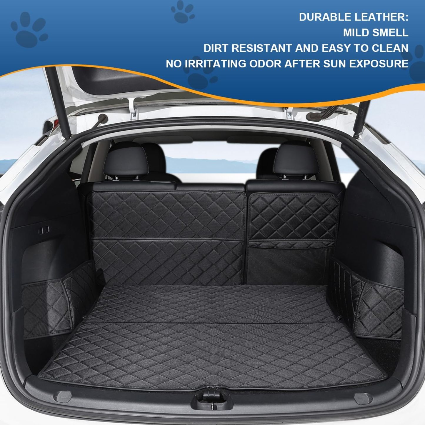 TaddonAll-Weather Waterproof Trunk Mat for Tesla Model Y – Pet-Friendly