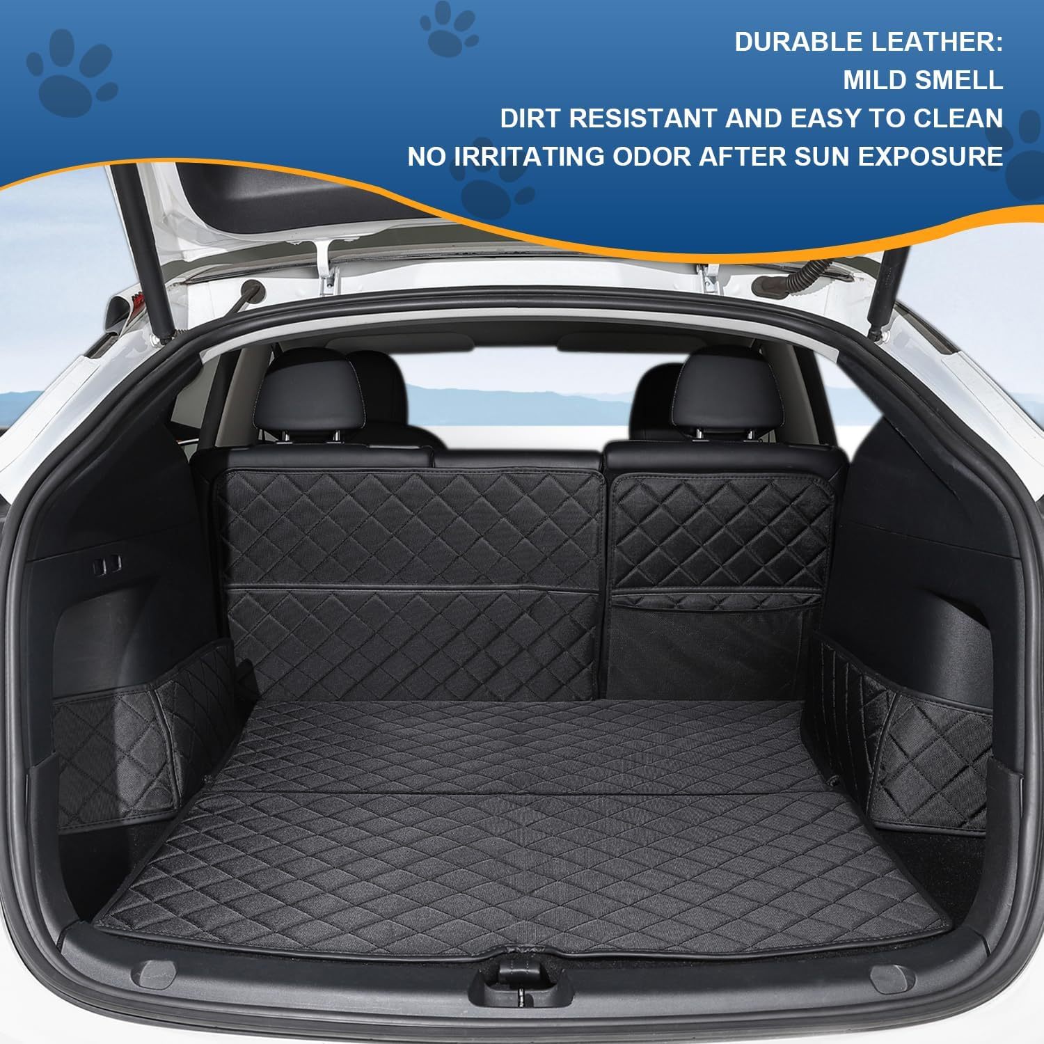 TaddonAll-Weather Waterproof Trunk Mat for Tesla Model Y – Pet-Friendly