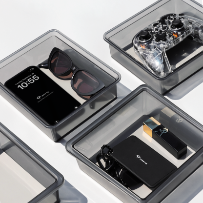 TaddonArmrest Clear Storage Box/Gen 2.0 Console Clear Storage Drawer for Tesla Model Y & Model 3