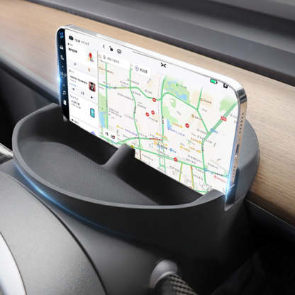 TaddonSteering Wheel Tray with Phone and Sunglasses Holder for Tesla 3/Y