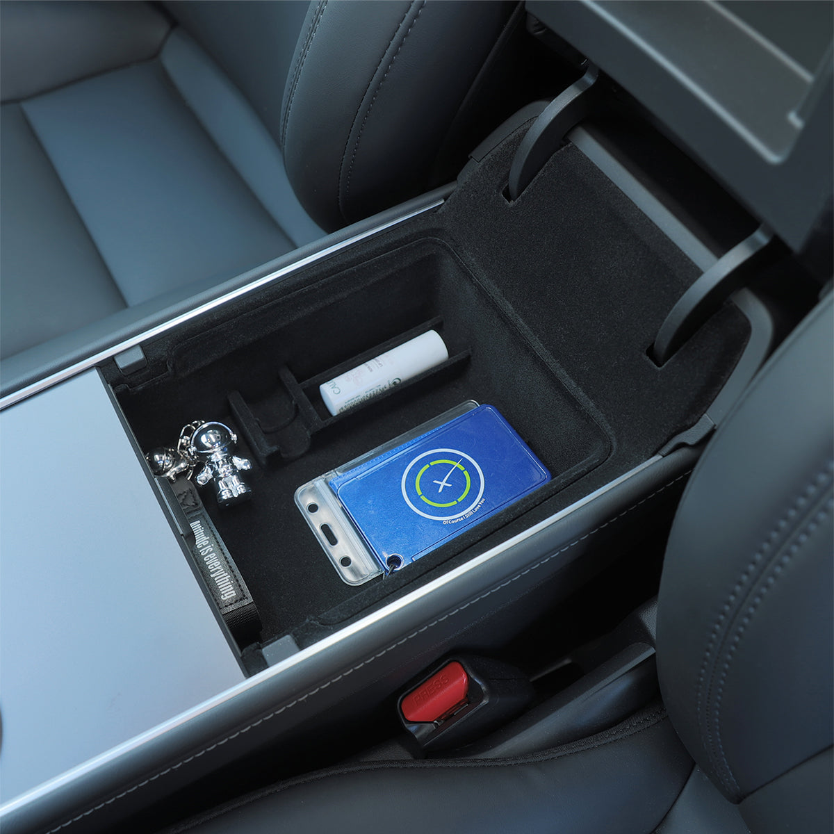 TaddonArmrest Storage Organizer/Console Storage Tray for Tesla Model 3 & Y