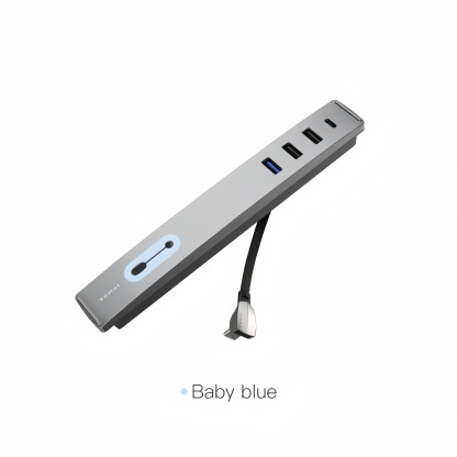 Taddon4-Port Adapter for Tesla Model 3/Y – Central Console Charging Hub