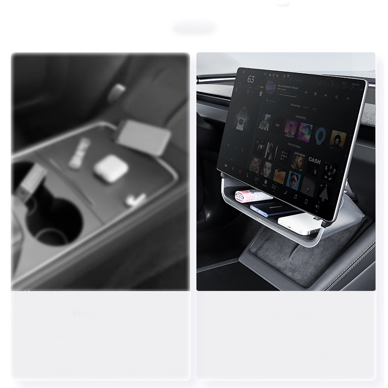 TaddonUnder-Screen Storage Tray for Tesla Model 3/Y