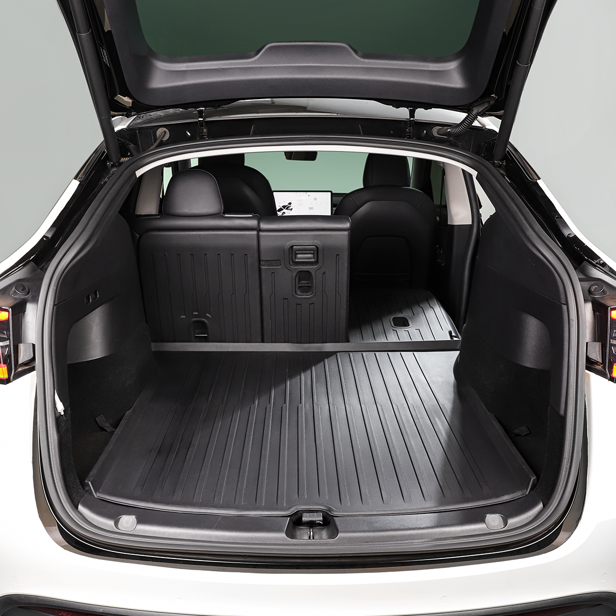 TaddonAll-Weather Cargo Liners Set with Seats Back Protector Mats for Model Y
