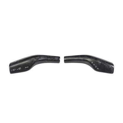 TaddonReal Carbon Fiber Stalk Cover for Tesla Model 3 & Y