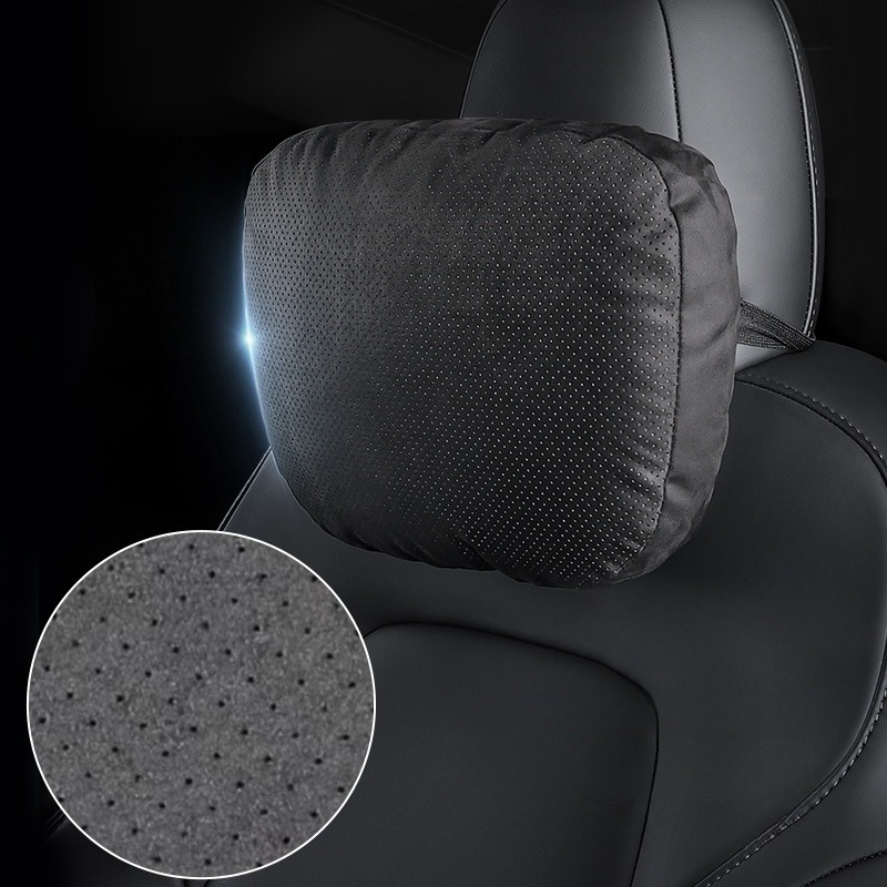 TaddonUpgraded Memory Foam Comfortable Car Seat Headrest for Tesla