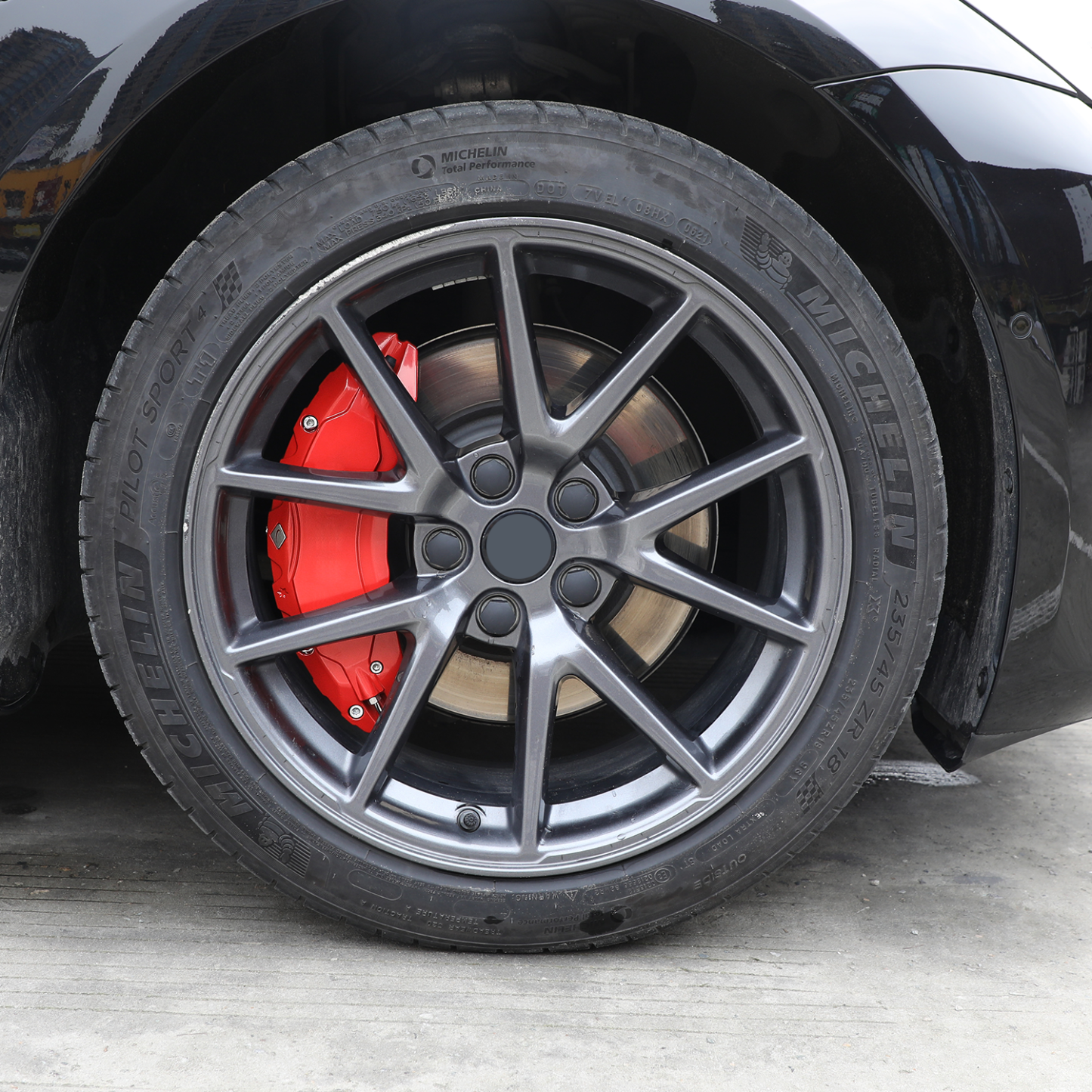 TaddonBrake Caliper Covers for Tesla Model 3/Y (4 Pcs)