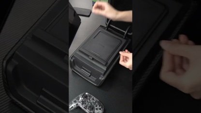 Magnetic Armrest Hidden Storage Compartment for Model 3 & Y