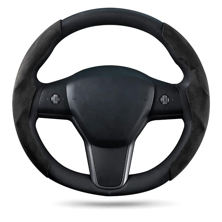 TaddonSteering Wheel Cover for Tesla Model 3/Y Highland
