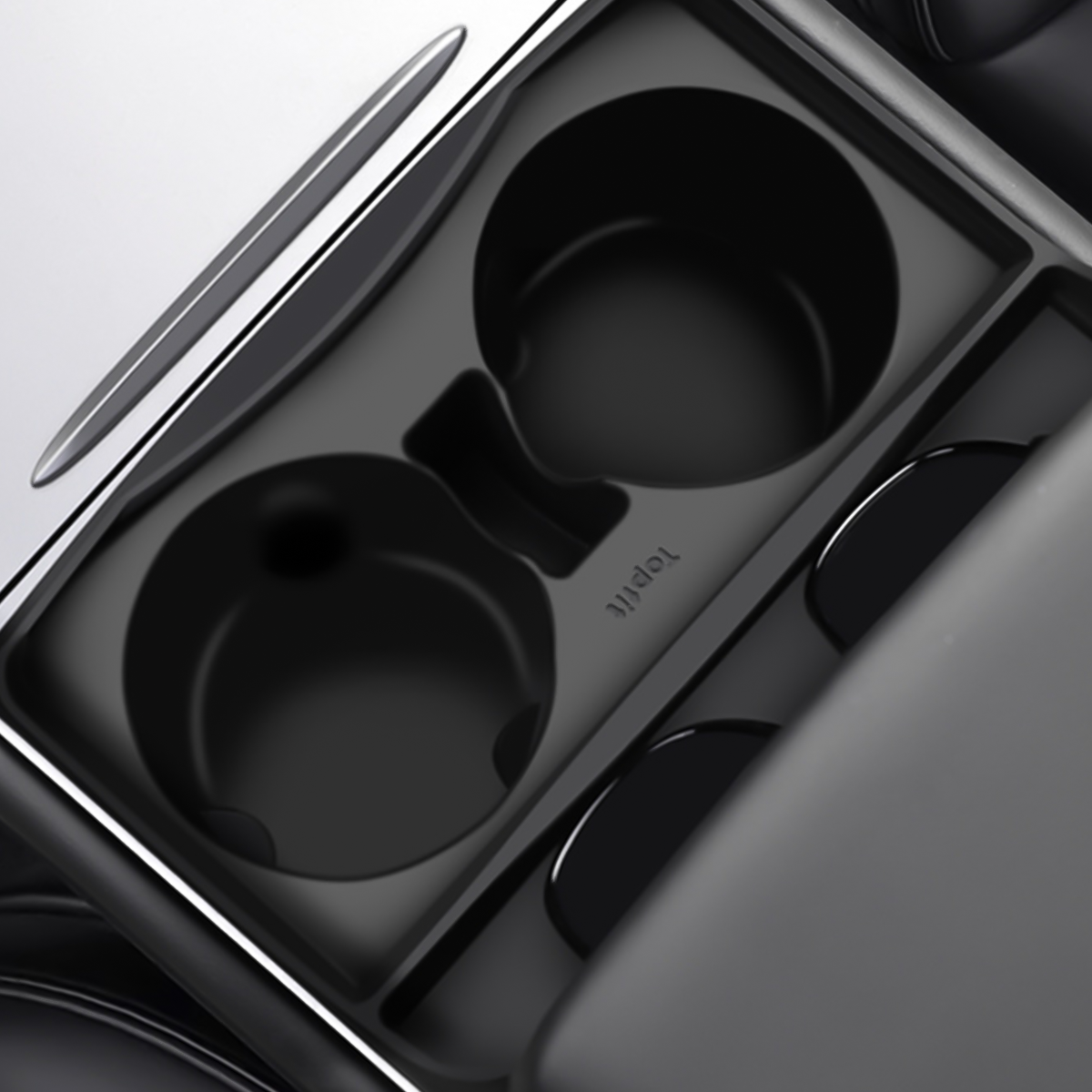 TaddonAnti-Slip Silicone Cup Holder and Center Console Mat for Tesla Model 3/Y