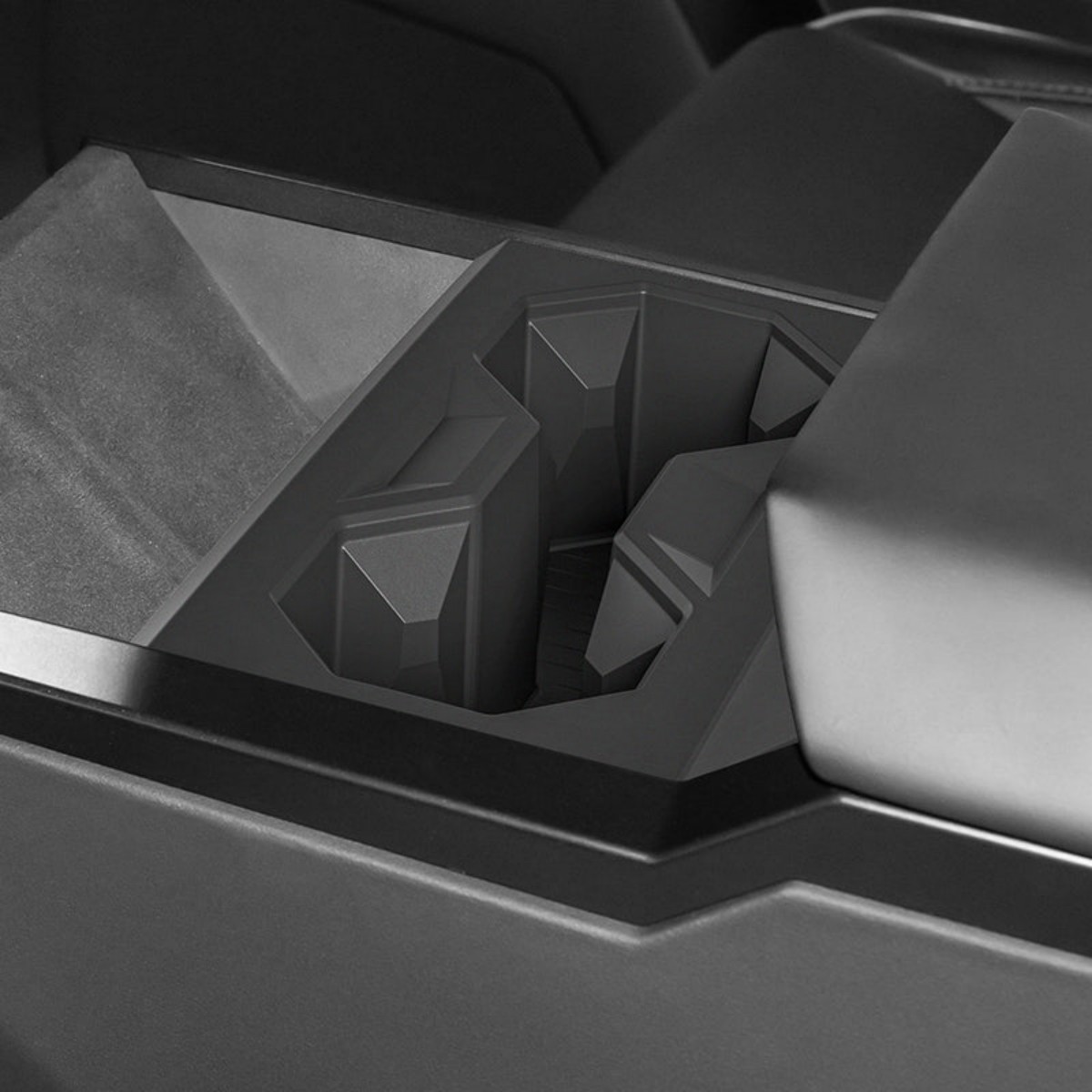 TaddonCenter Console Cup Holder for Tesla Cybertruck