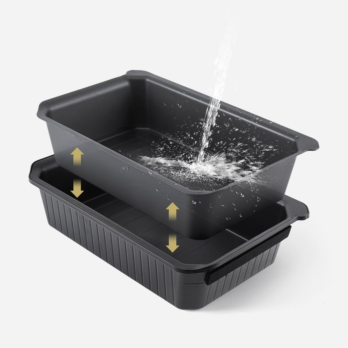 TaddonDual-Layer Under Seat Storage Drawer for Tesla Model Y