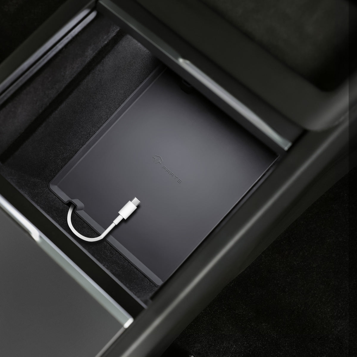 TaddonConsole/Armrest Silicone Bottom Pad for Tesla Model 3 Highland 2024